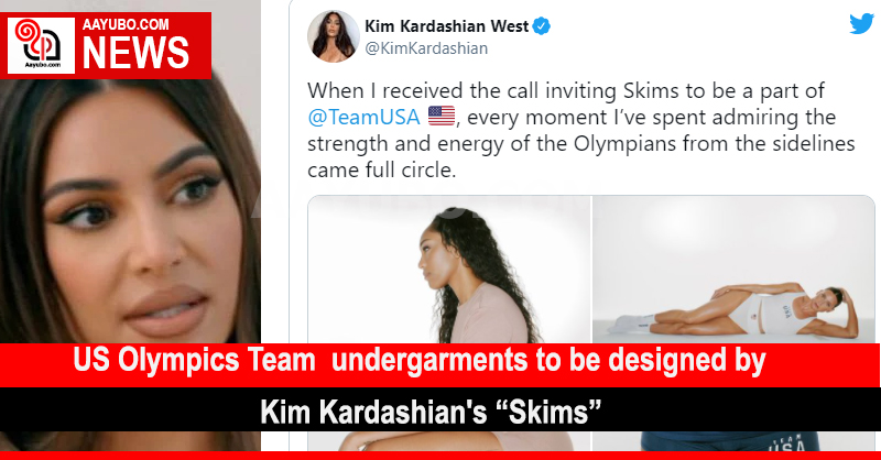 US Olympics Team  undergarments to be designed by Kim Kardashian's Skims