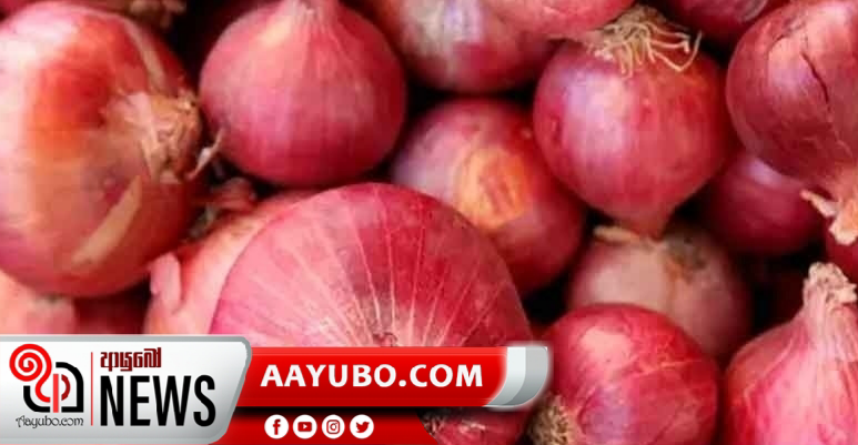 ආනයනික ලොකු ළූණු සඳහා උපරිම සිල්ලර මිලක්