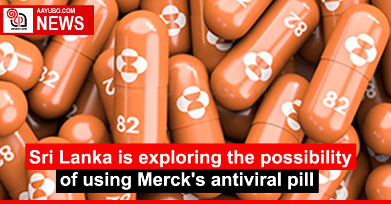 Sri Lanka is exploring the possibility of using Merck's antiviral pill