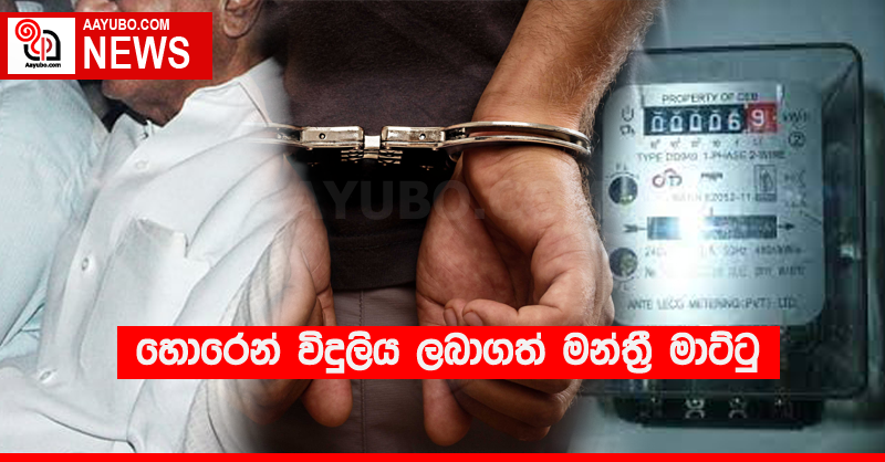 හොරෙන් විදුලිය ලබාගත් මන්ත්‍රී මාට්ටු