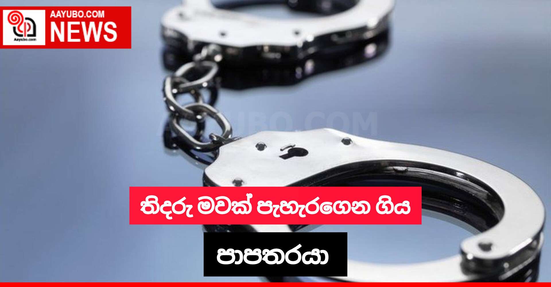 තිදරු මවක් පැහැරගෙන ගිය පාපතරයා