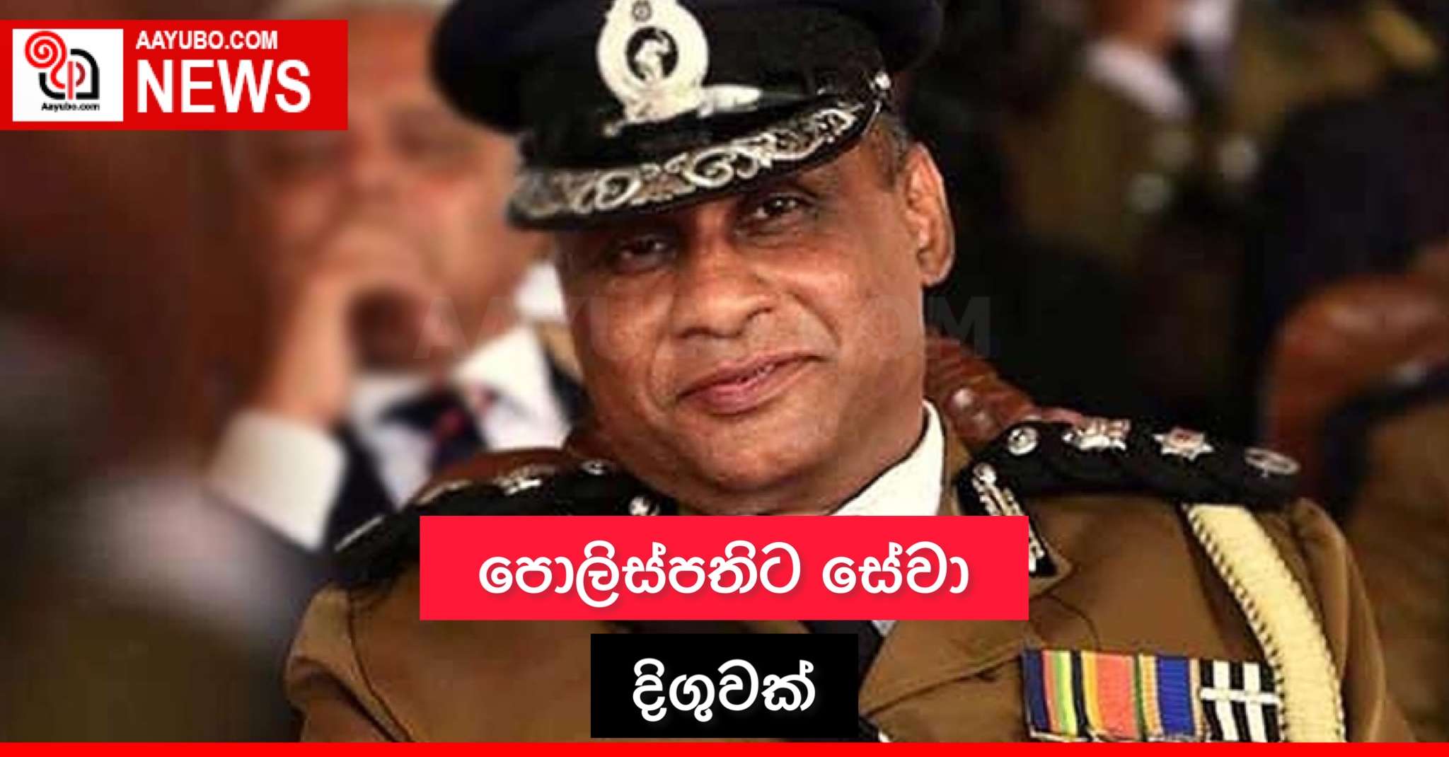 පොලිස්පතිට සේවා දිගුවක්