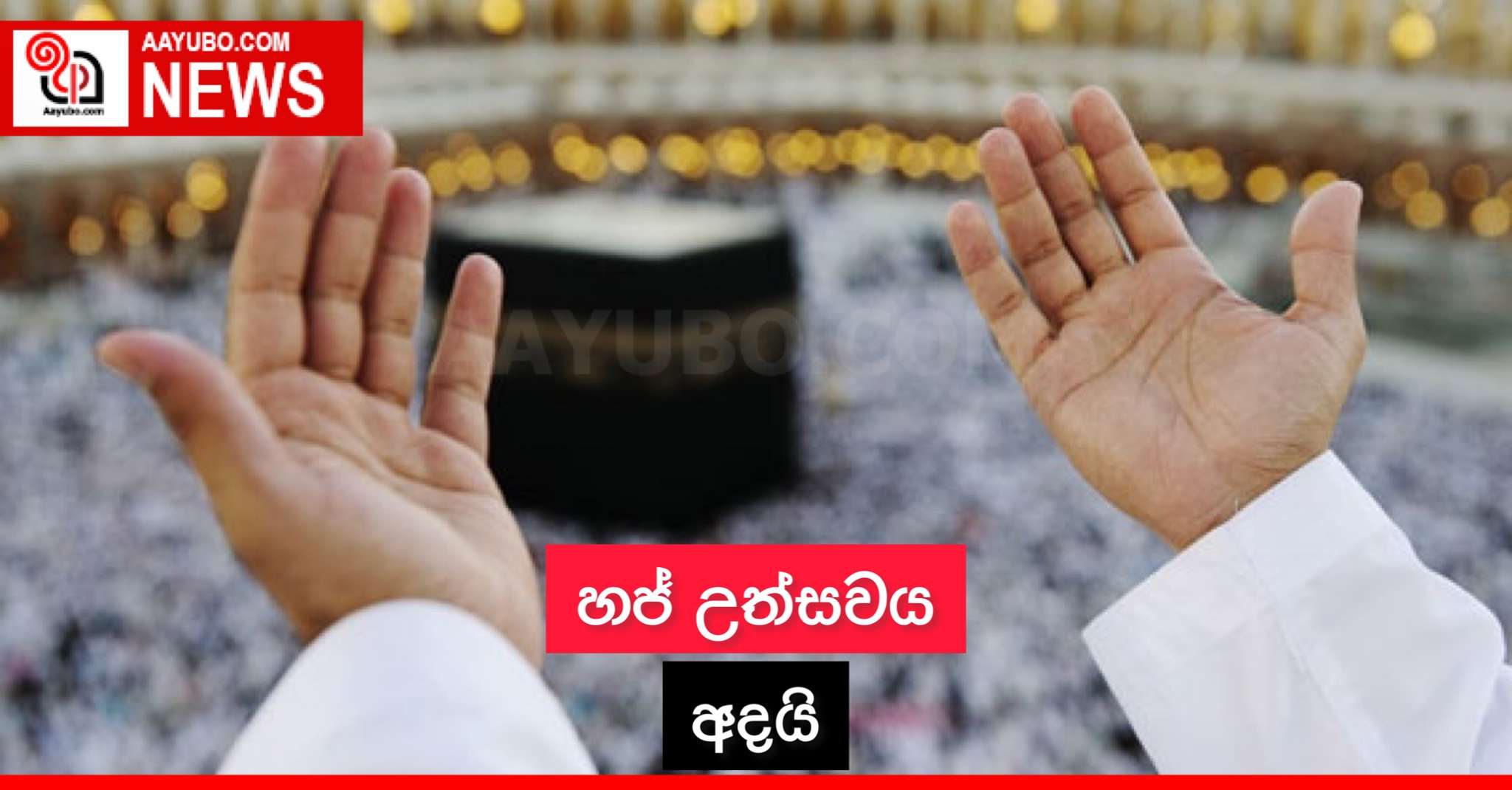 හජ් උත්සවය අදයි