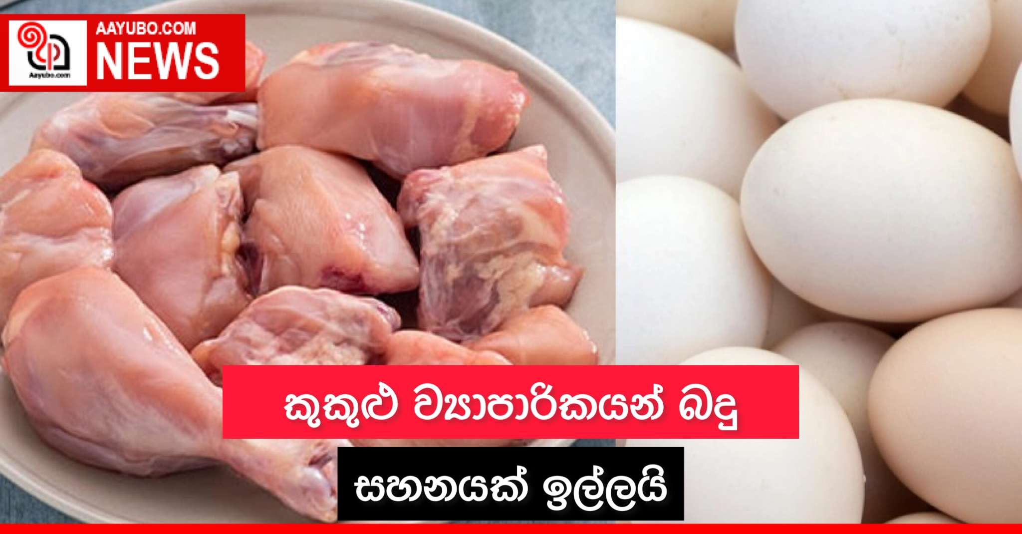 කුකුළු ව්‍යාපාරිකයින් බදු සහනයක් ඉල්ලයි