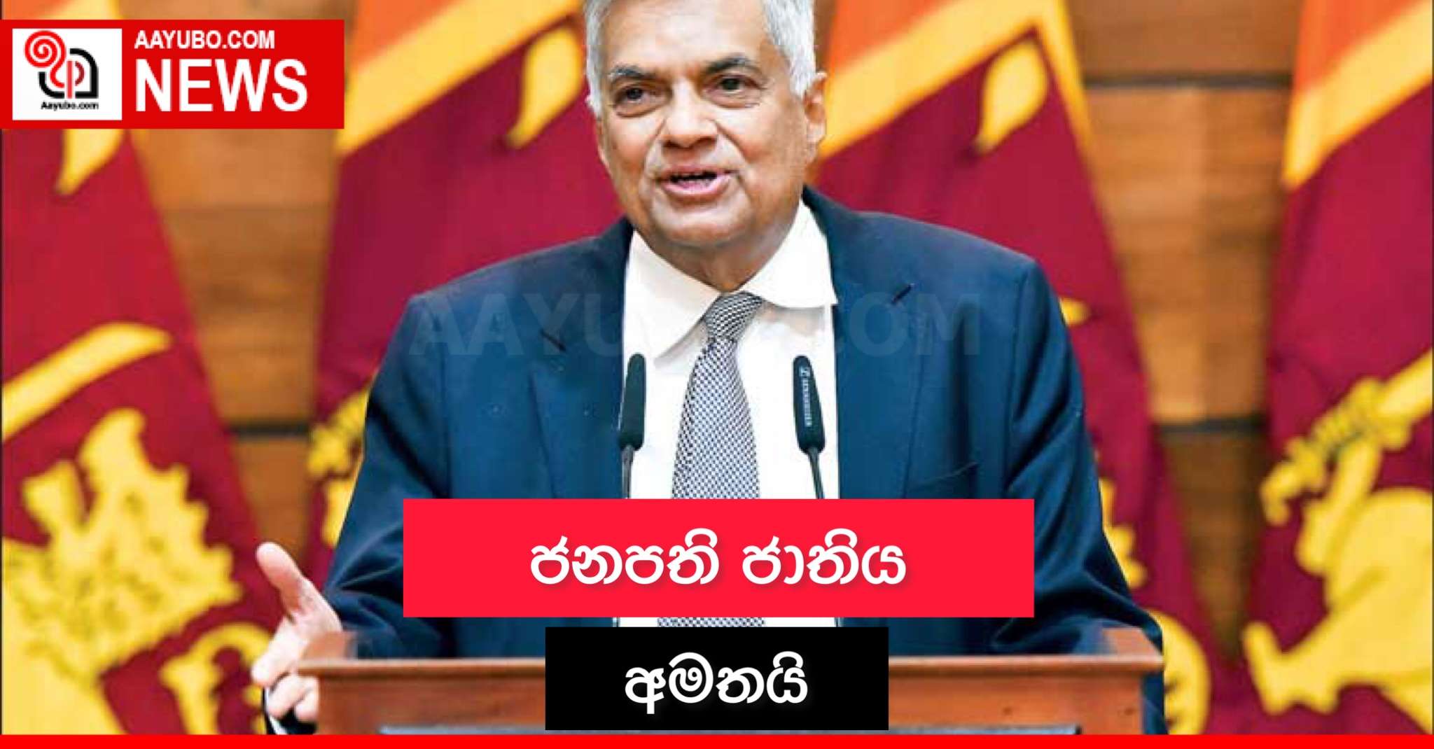ජනපති ජාතිය අමතයි