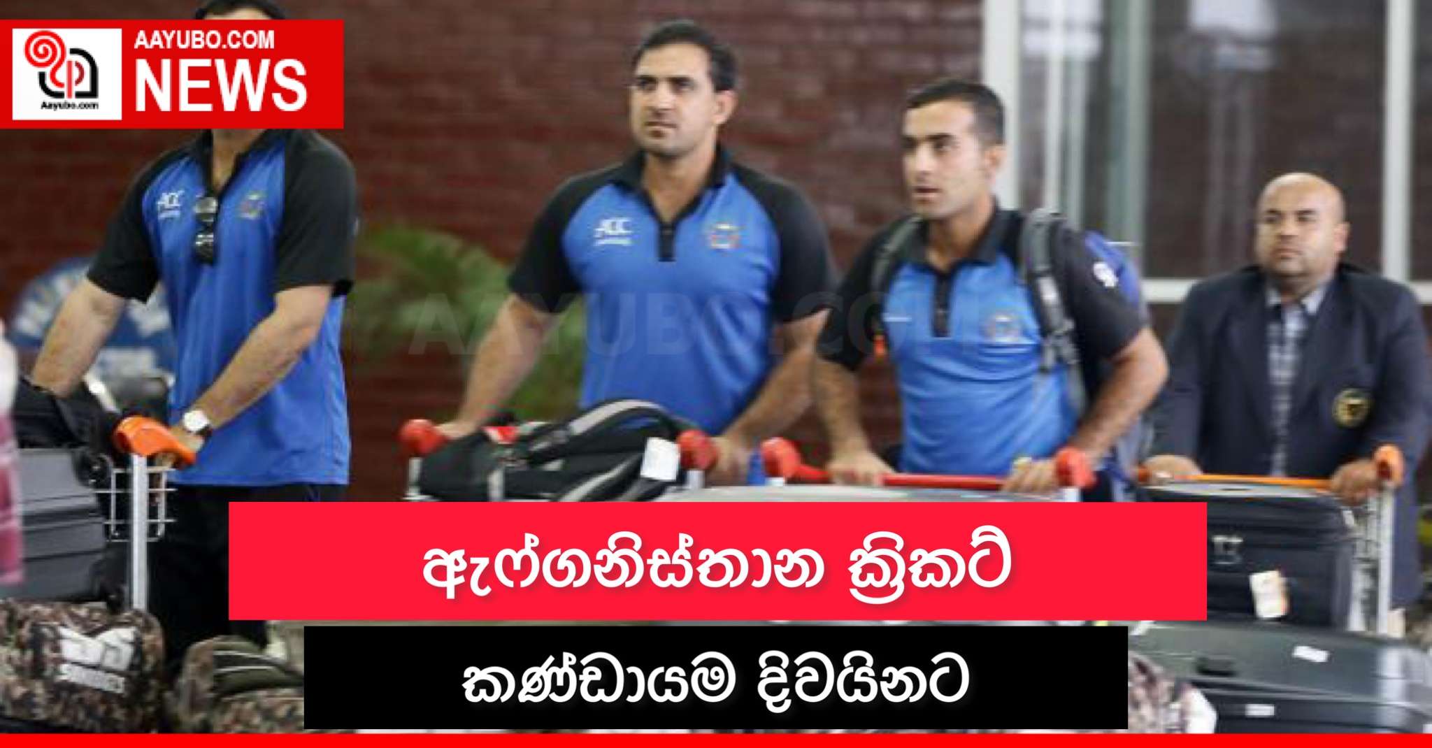 ඇෆ්ගනිස්තාන ක්‍රිකට් කණ්ඩායම දිවයිනට