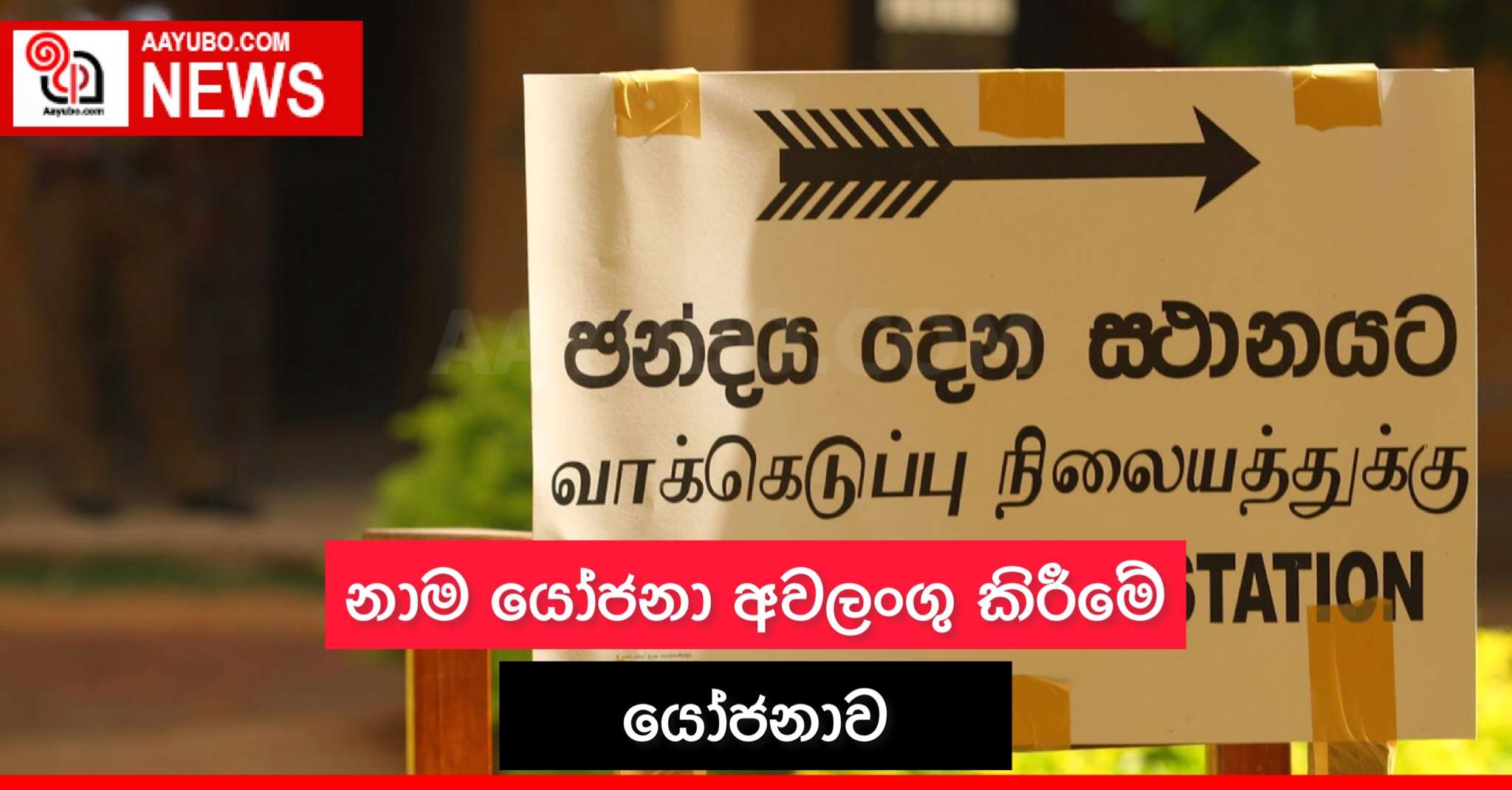 නාම යෝජනා අවලංගු කිරීමේ යෝජනාව
