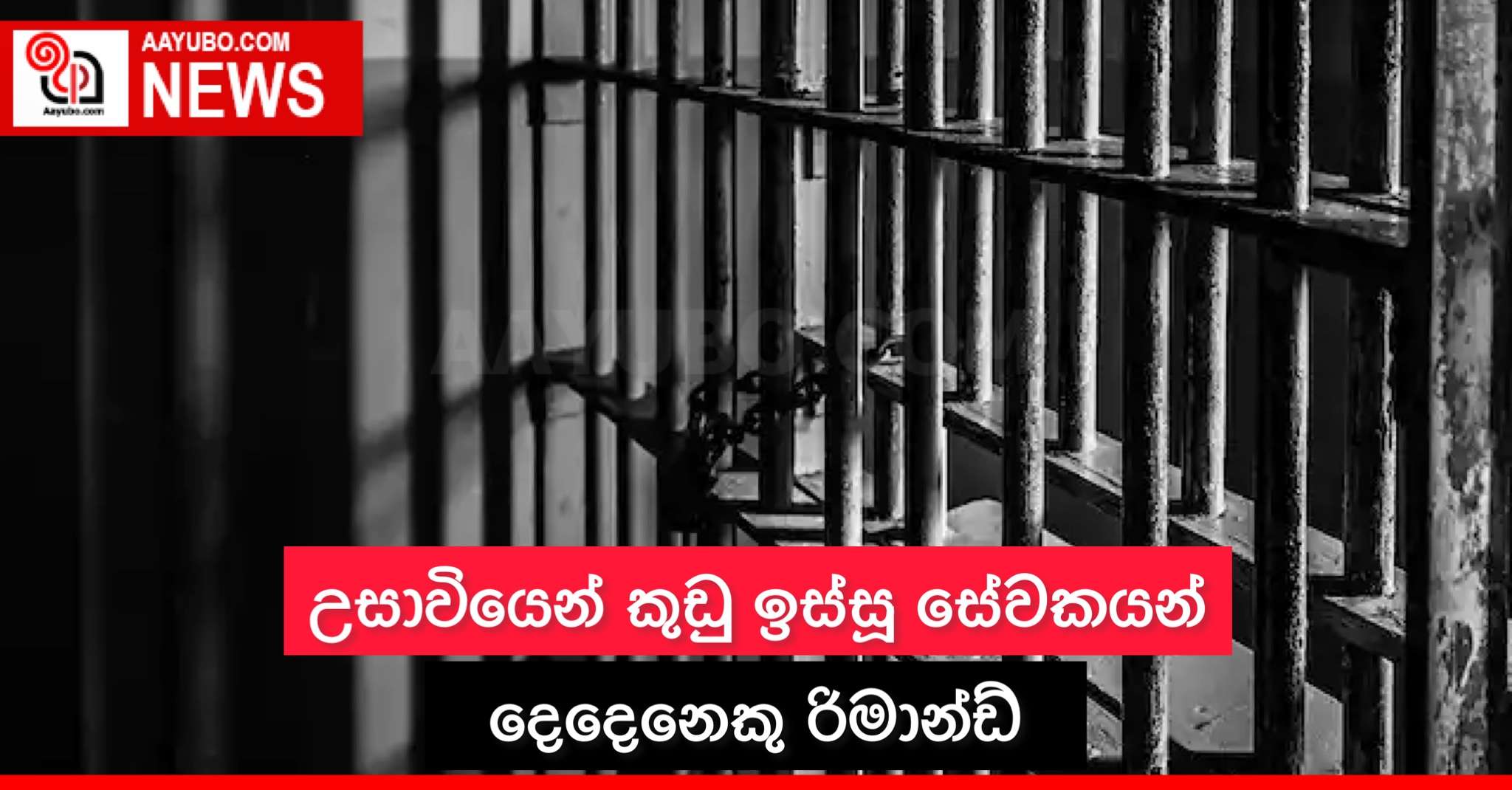 උසාවියෙන් කුඩු ඉස්සූ සේවකයන් දෙදෙනෙකු රිමාන්ඩ්
