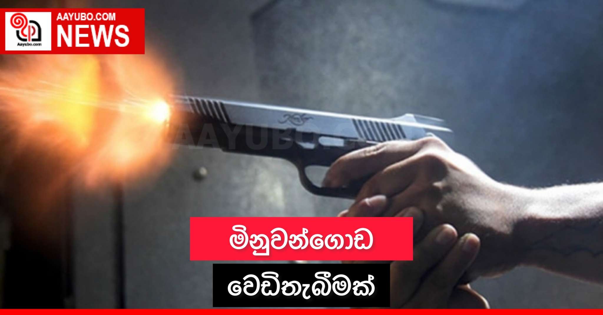 මිනුවන්ගොඩ වෙඩි තැබීමක්