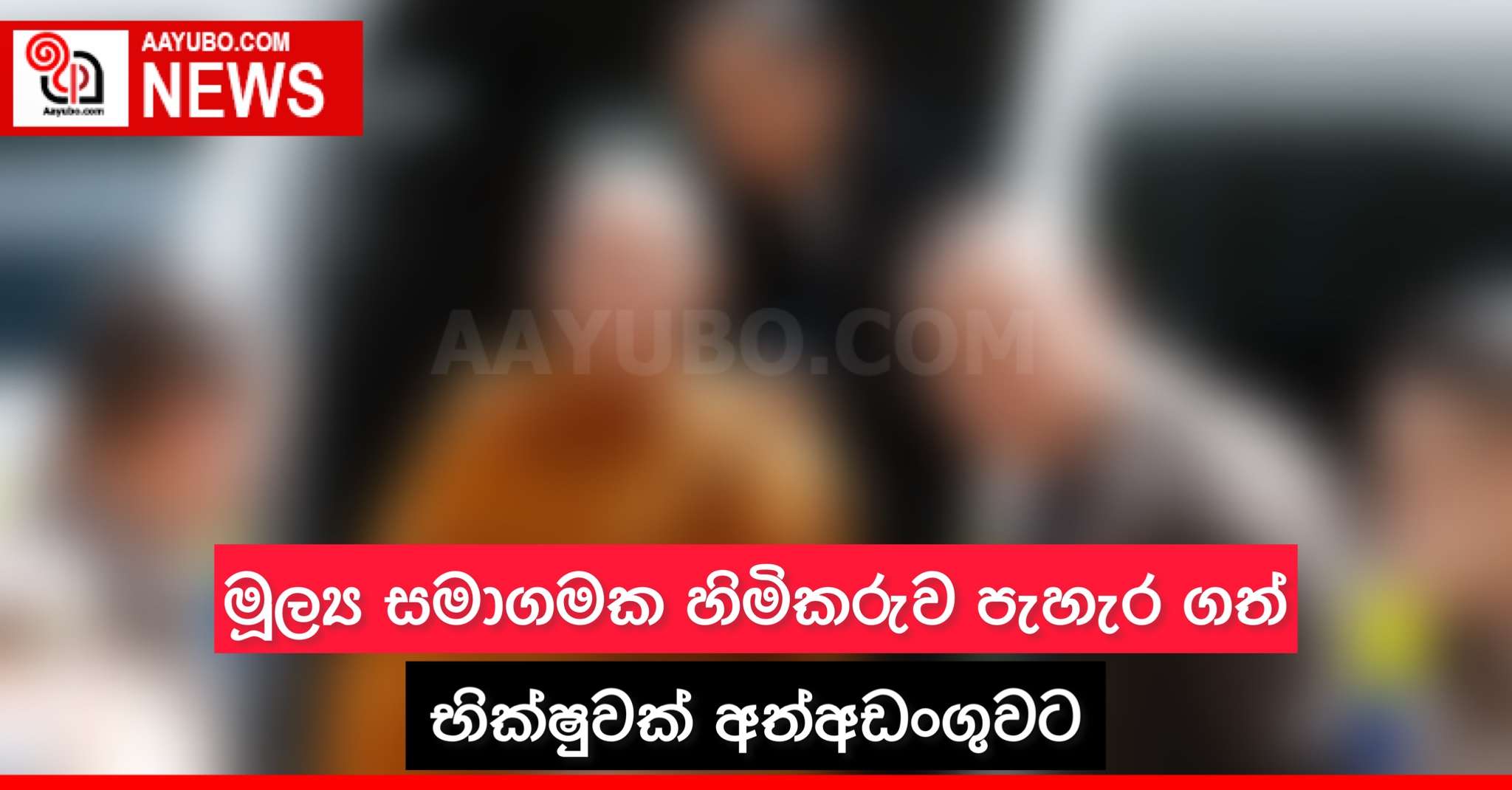 මූල්ය සමාගමක හිමිකරුව පැහැර ගත් භික්ෂුවක් අත්අඩංගුවට