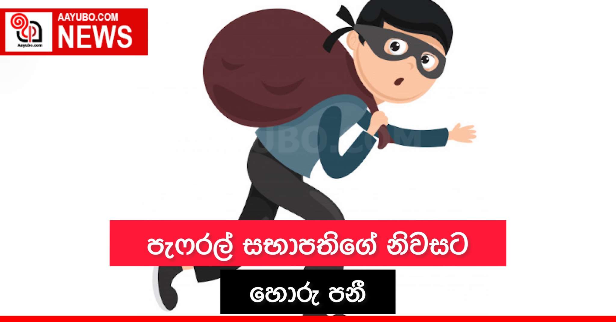 පැෆරල් සභාපතිගේ නිවසට හොරු පනී