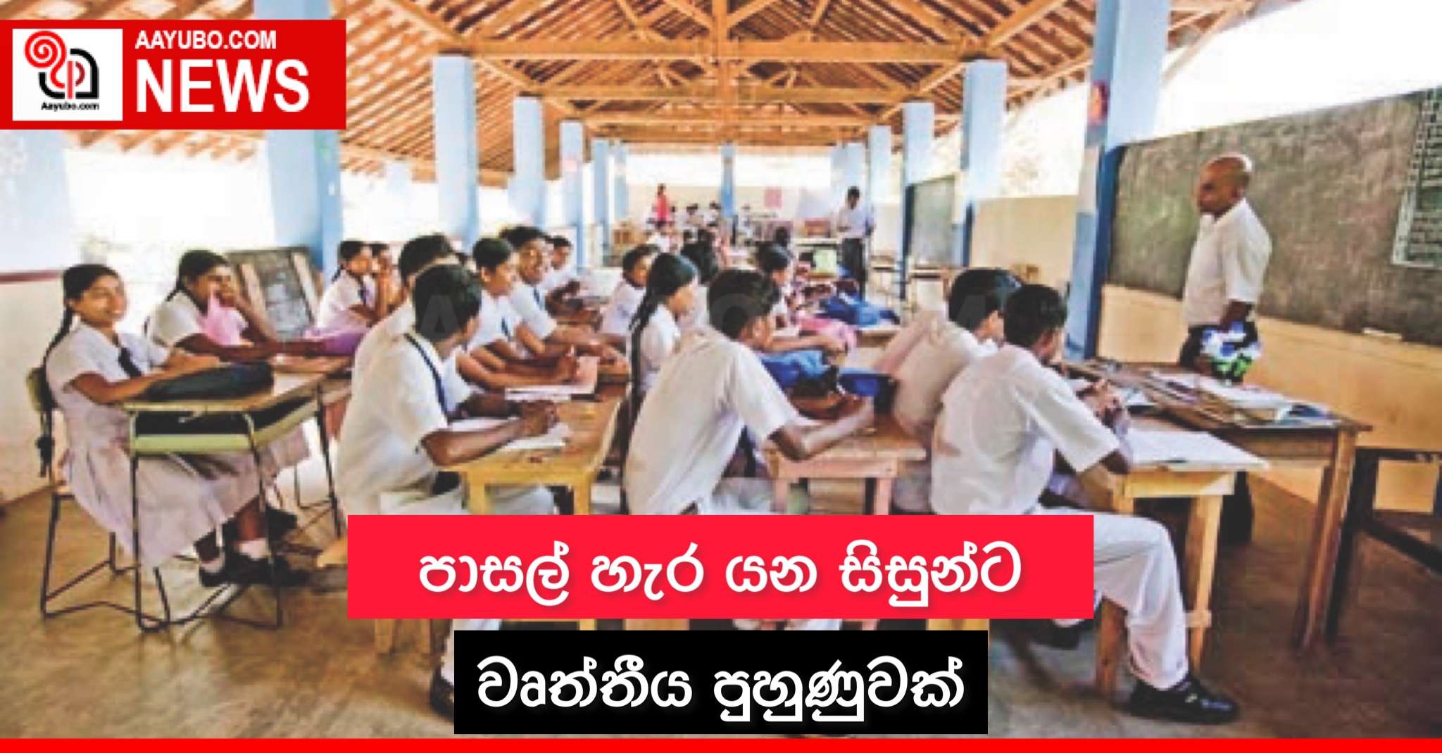 පාසල් හැර යන සිසුන්ට වෘත්තීය පුහුණුවක්
