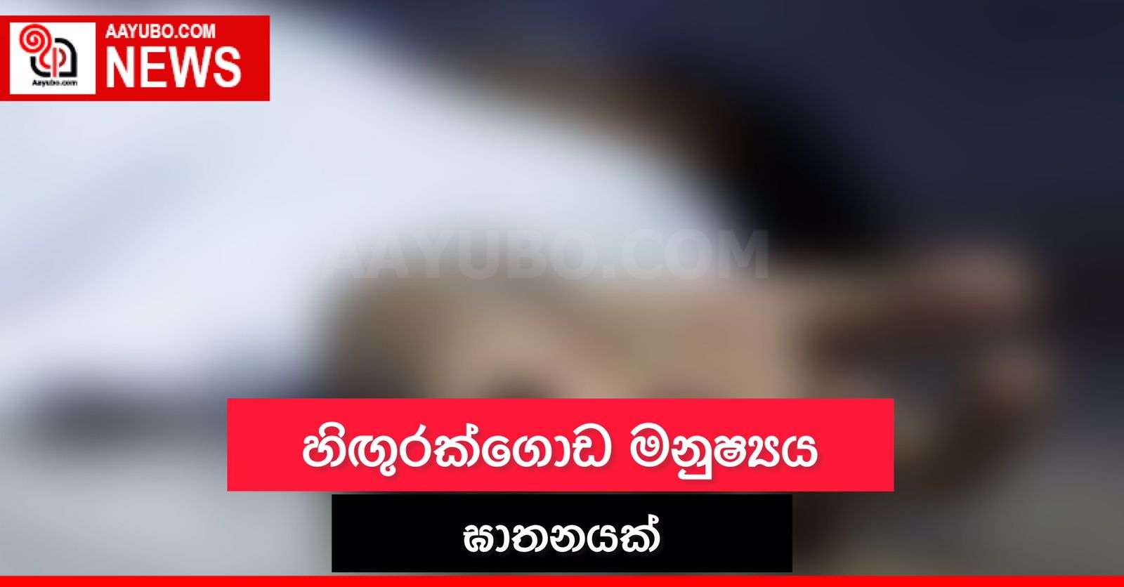 හිඟුරක්ගොඩ මනුෂ්‍යය ඝාතනයක්