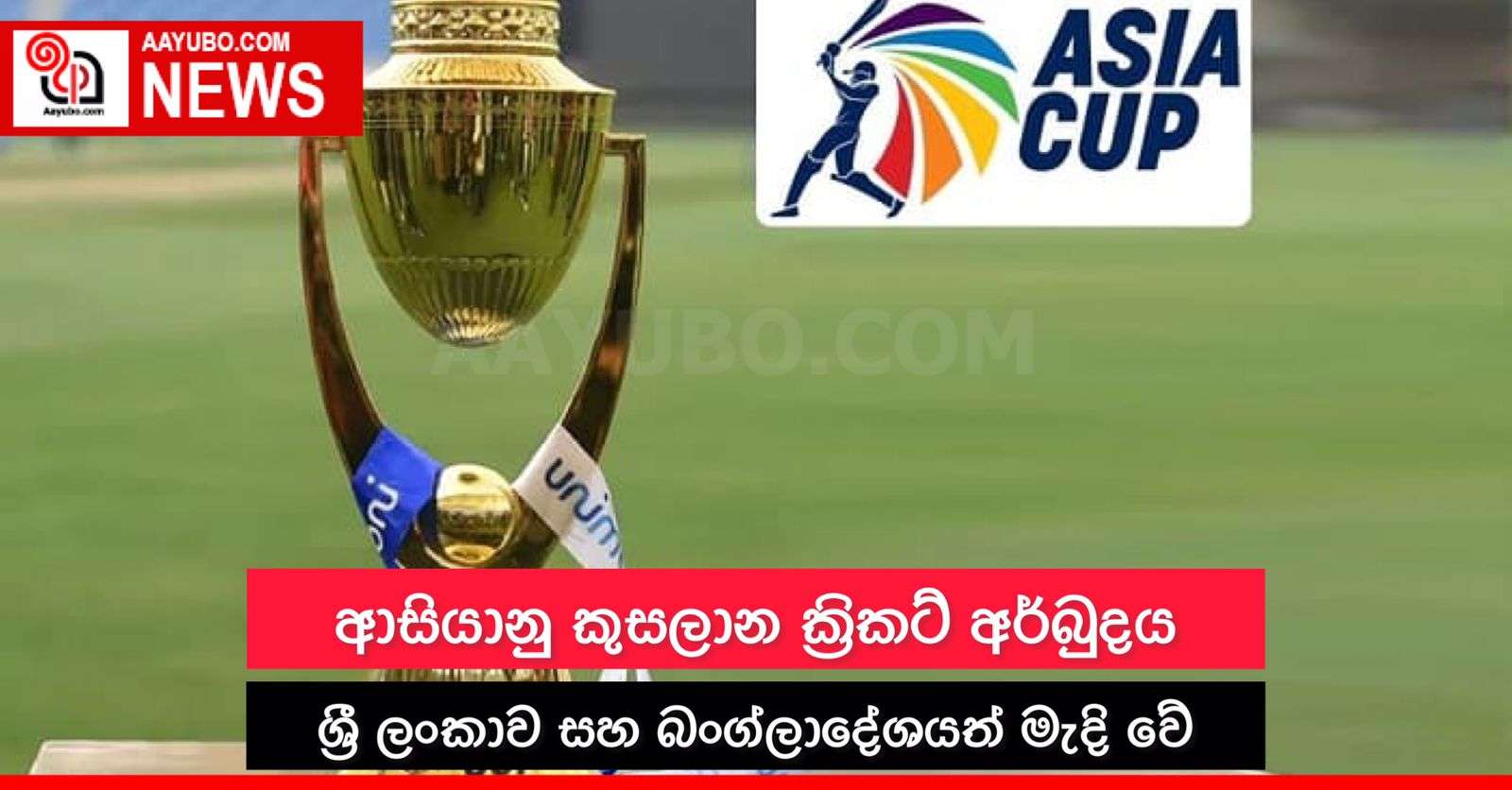 ආසියානු කුසලාන ක්‍රිකට් අර්බුදය 