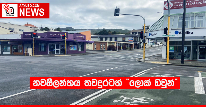 නවසීලන්තය තවදුරටත් “ලොක් ඩවුන්”