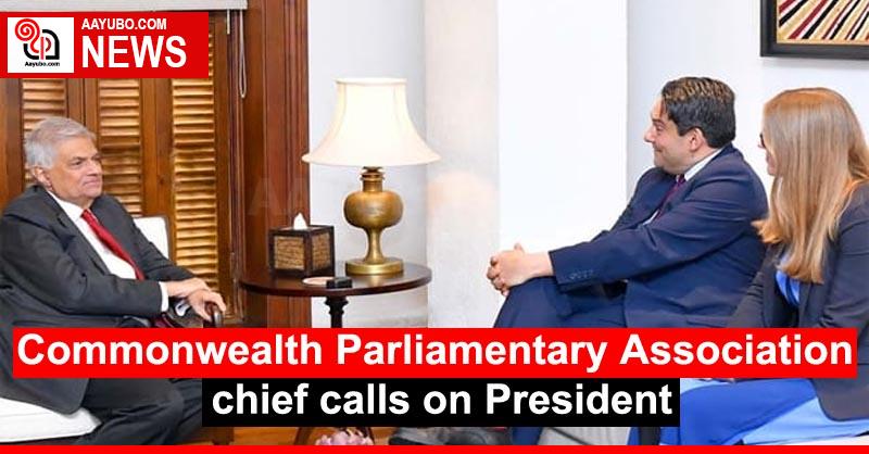 Commonwealth Parliamentary Association chief calls on President