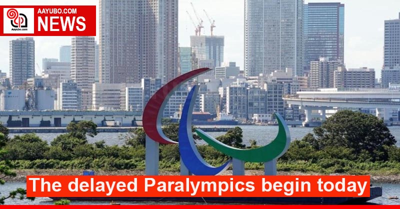 The delayed Paralympics begin today