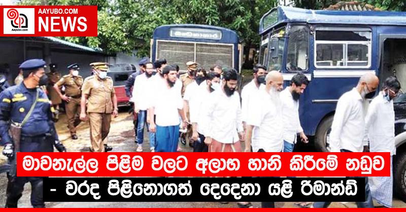 මාවනැල්ල පිළිම වලට අලාභ හානි කිරීමේ නඩුව - වරද පිළිනොගත් දෙදෙනා යළි රිමාන්ඩ්