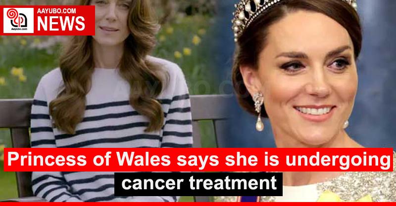 Princess of Wales says she is undergoing cancer treatment