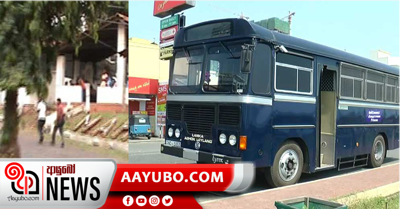 අධිකරණයට රැගෙන ආ රැඳවියෙකු පලා යයි