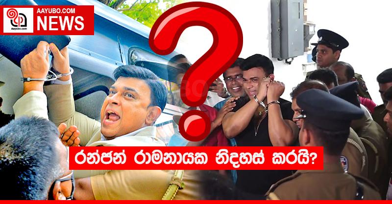 රන්ජන් රාමනායක නිදහස් කරයි?