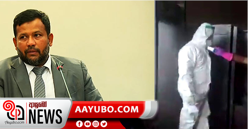 විශේෂ ආරක්ෂිත ඇඳුමකින් පාර්ලිමේන්තුවට ආ බදියුදීන්ට විශේෂ අසුනක්