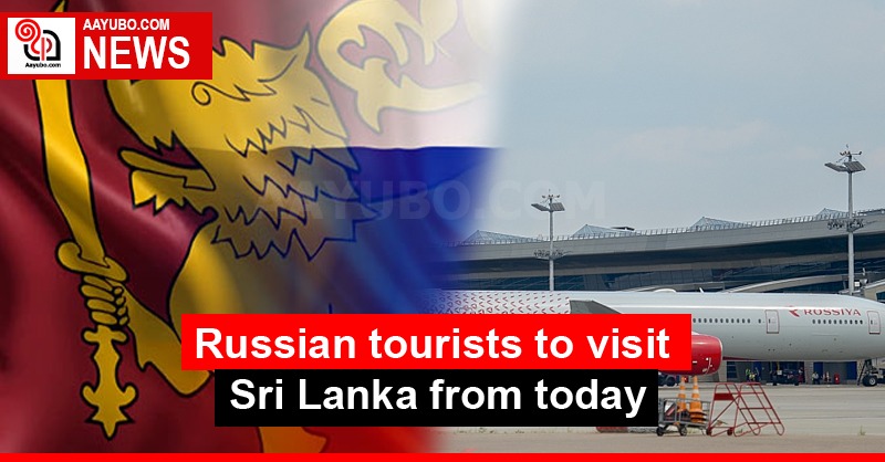 Russian tourists to visit Sri Lanka from today