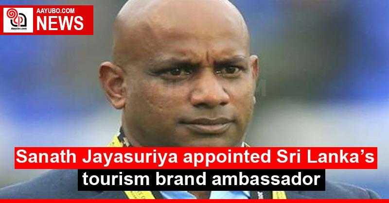 Sanath Jayasuriya appointed Sri Lanka’s tourism brand ambassador
