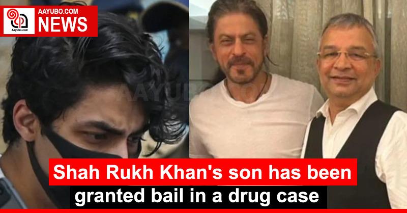 Shah Rukh Khan's son has been granted bail in a drug case