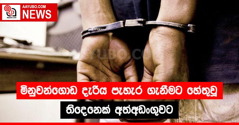 මිනුවන්ගොඩ දැරිය පැහැර ගැනීමට හේතු වූ තිදෙනෙක් අත්අඩංගුවට