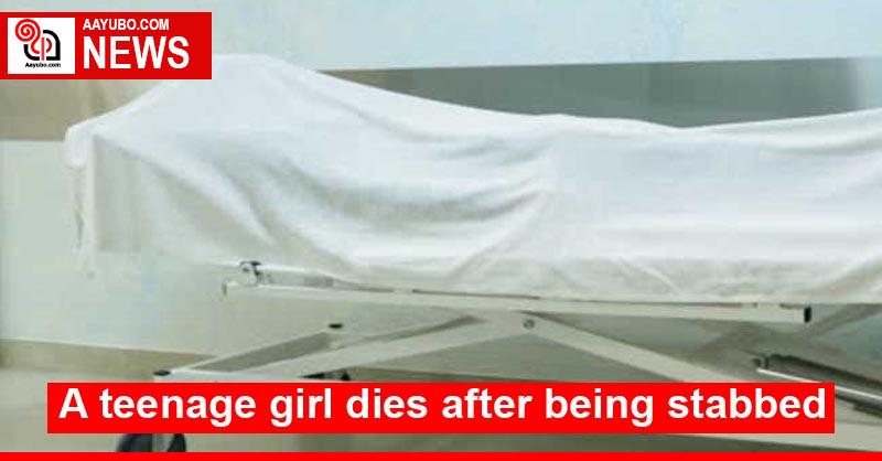A teenage girl dies after being stabbed
