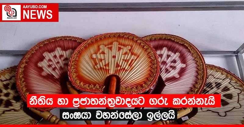 නීතිය හා ප්‍රජාතන්ත්‍රවාදයට ගරු කරන්නැයි සංඝයා වහන්සේලා ඉල්ලයි