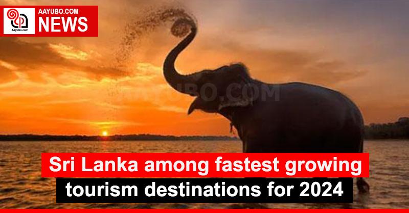 Sri Lanka among fastest growing tourism destinations for 2024