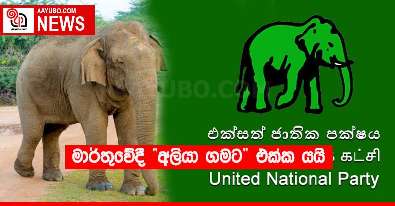 මාර්තුවේදී “අලියා ගමට” එක්ක යයි