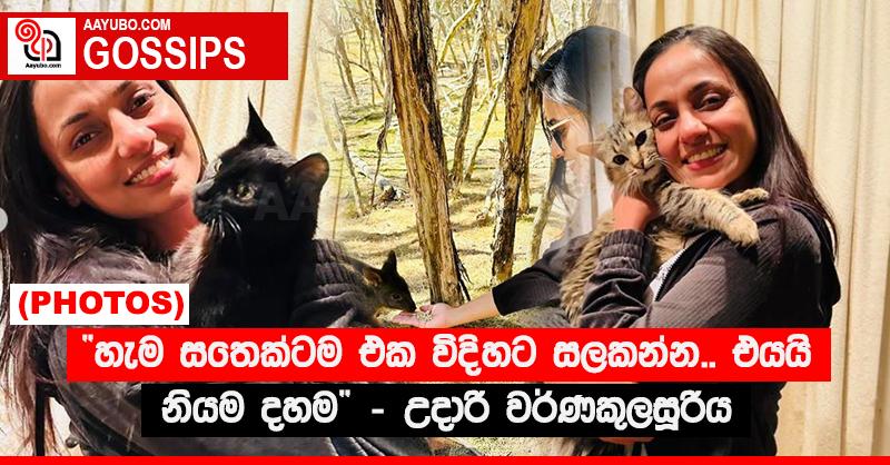 “හැම සතෙක්ටම එක විදිහට සලකන්න.. එයයි නියම දහම” - උදාරි වර්ණකුලසූරිය (PHOTOS)