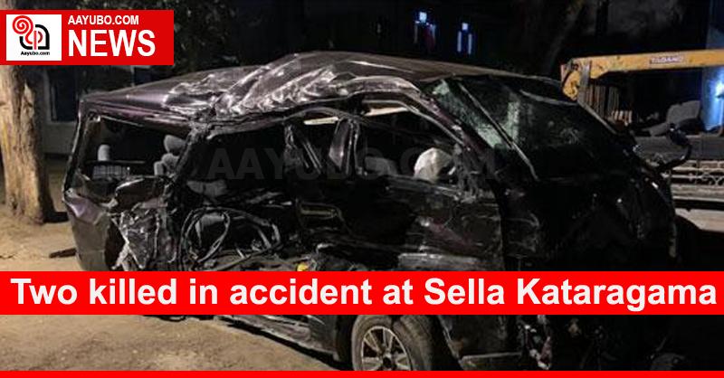 Two killed in accident at Sella Kataragama