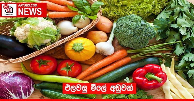 එලවලු මිල අඩුවේ
