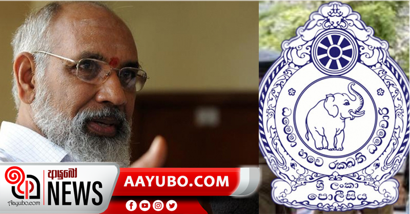 හිමිනමකගේ පැමිණිල්ලකට පොලිසිය විග්නේෂ්වරන්ගේන් ප්‍රශ්න කරයි