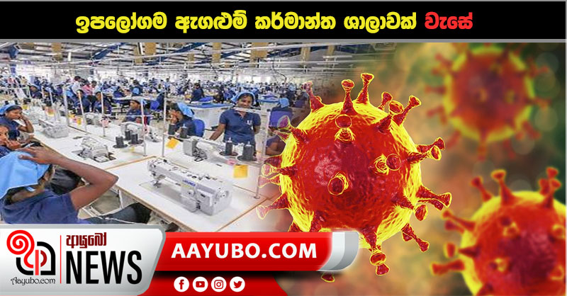 ඉපලෝගම ඇගළුම් කර්මාන්ත ශාලාවක් වැසේ