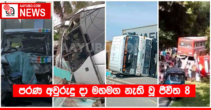 පරණ අවුරුදු දා මහමග නැති වූ ජීවිත 8