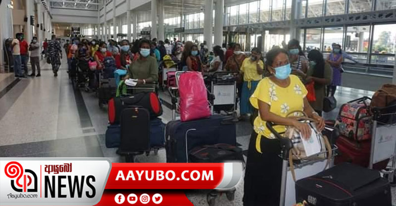 තවත් ලාංකිකයන් 71 දෙනෙකු දිවයිනට