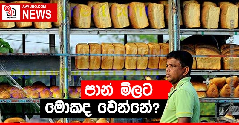 පාන් මිල වැඩි කිරීමට ගත් තීරණයට වුණ දේ