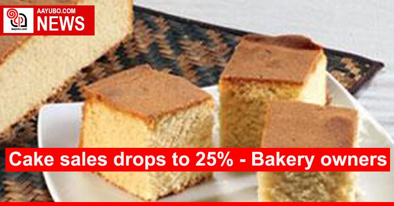Cake sales drops to 25%: Bakery owners