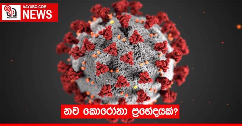නව කොරෝනා ප්‍රභේදයක්?