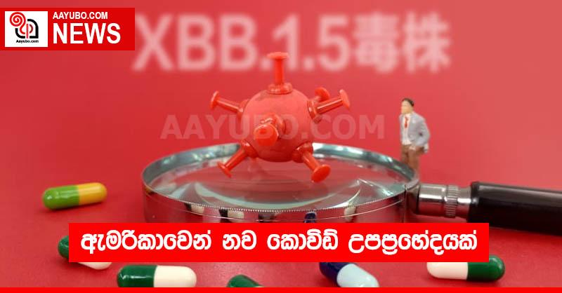 ඇමරිකාවෙන් නව කොවිඩ් උපප්‍රභේදයක්