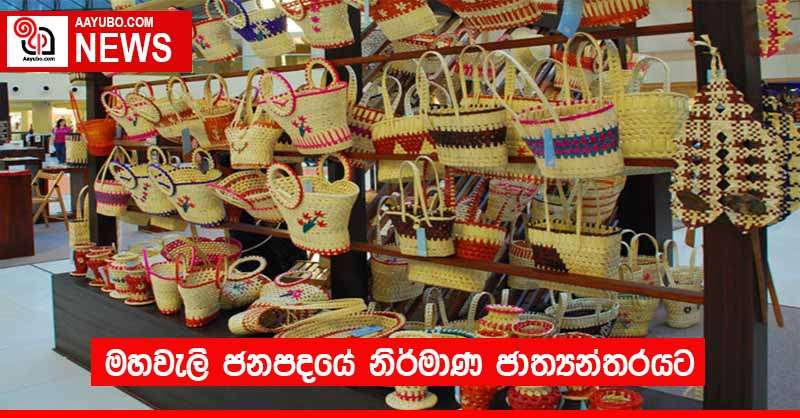 මහවැලි ජනපදයේ නිර්මාණ ජාත්‍යන්තරයට