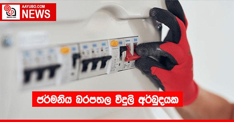 ජර්මනිය බරපතල විදුලි අර්බුදයක