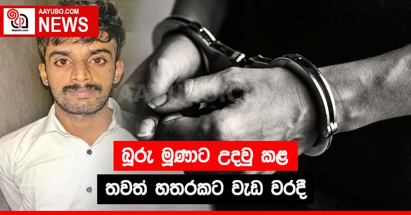 බූරු මූණාට උදවු කළ තවත් හතරකට වැඩ වරදී