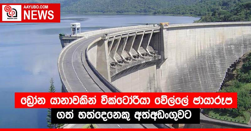 ඩ්‍රෝන යානාවකින් වික්ටෝරියා වේල්ලේ ඡායාරූප ගත් හත්දෙනෙකු අත්අඩංගුවට