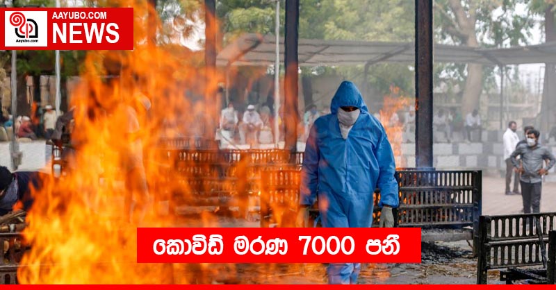 කොවිඩ් මරණ 7000 පනී